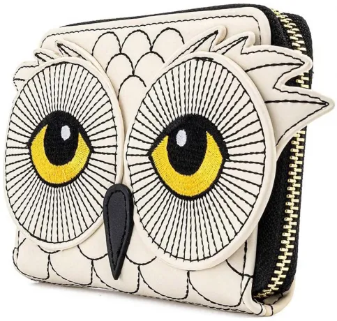 Portefeuille zippé Hedwige et la Lettre Loungefly