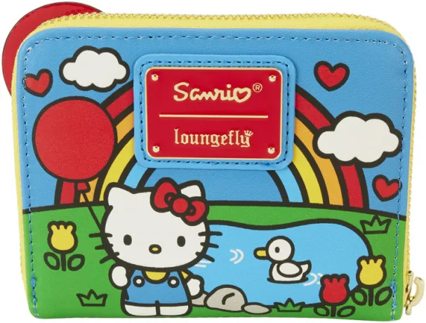 Portefeuille zippé Hello Kitty 50ème Anniversaire Loungefly