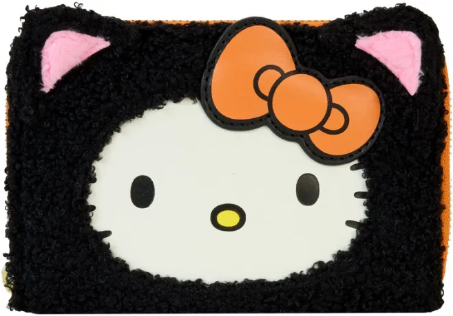 Portefeuille zippé Hello Kitty Costume Sherpa Glow Loungefly