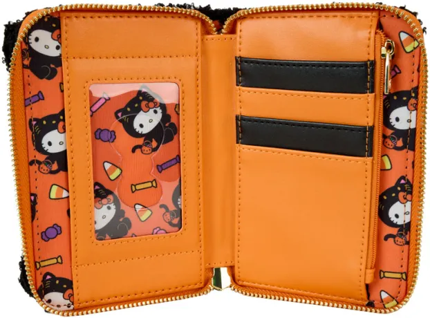 Portefeuille zippé Hello Kitty Costume Sherpa Glow Loungefly