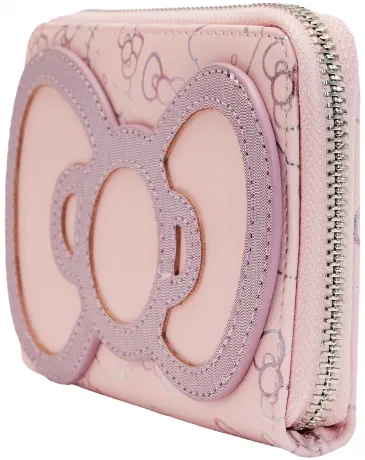 Portefeuille zippé Hello Kitty Irisé Loungefly