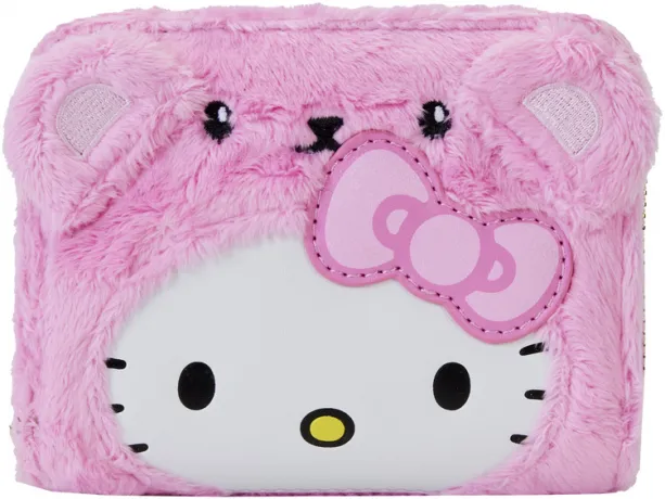 Portefeuille zippé Hello Kitty Ourson Cosplay Peluche Loungefly