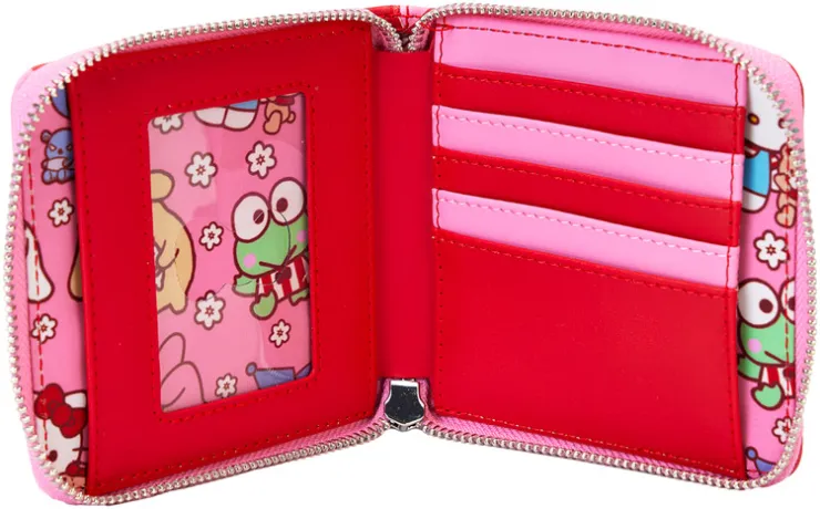 Portefeuille zippé Hello Kitty &amp; ses Amis Color Block Loungefly