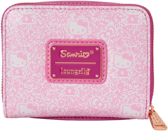 Portefeuille zippé Hello Kitty Vintage TV Lenticulaire Loungefly