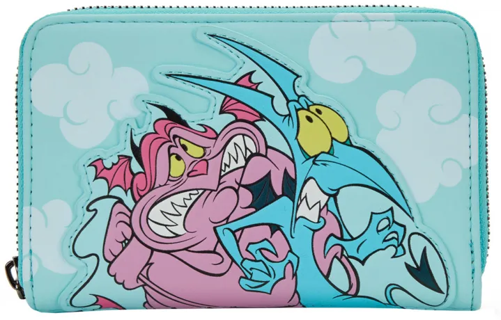 Portefeuille zippé Hercule Peine et Panique Glow Loungefly