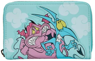 Portefeuille zippé Hercule Peine et Panique Glow Loungefly