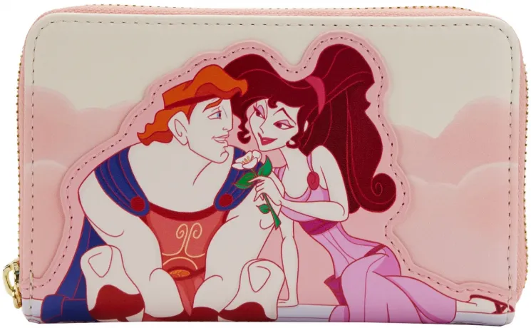 Portefeuille zippé 25ème Anniversaire Hercule et Megara Loungefly