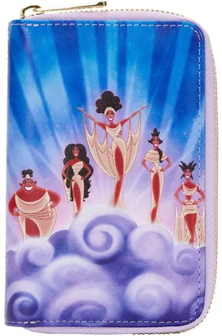 Portefeuille zippé Hercules Nuages des Muses Loungefly