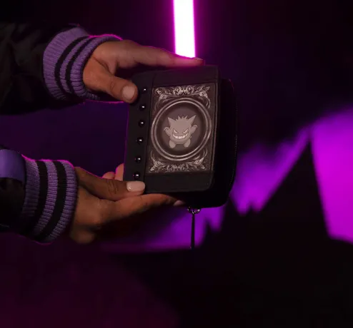 Portefeuille zippé Histoires Effrayantes Pokémon Loungefly