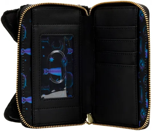 Portefeuille zippé Hocus Pocus Tête Binx Cosplay Loungefly