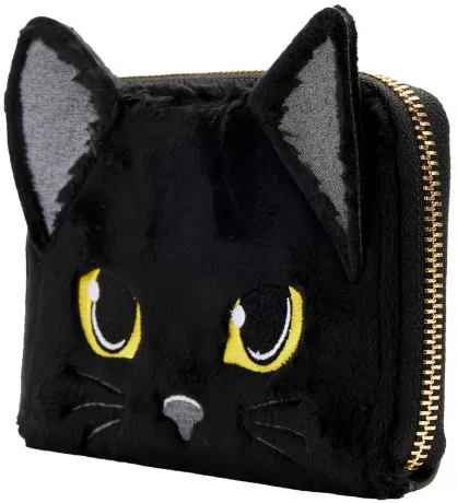 Portefeuille zippé Hocus Pocus Tête Binx Cosplay Loungefly