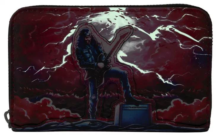 Portefeuille zippé Hommage à Eddie Glow Loungefly