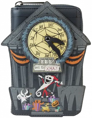 Portefeuille zippé Hôtel de Ville 30ème Anniversaire Loungefly