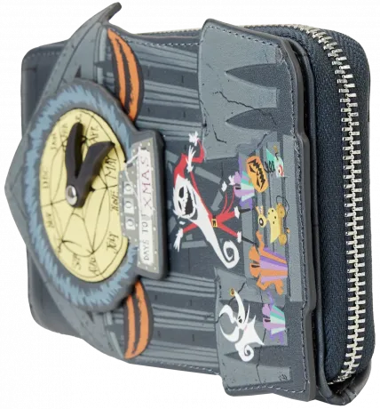 Portefeuille zippé Hôtel de Ville 30ème Anniversaire Loungefly