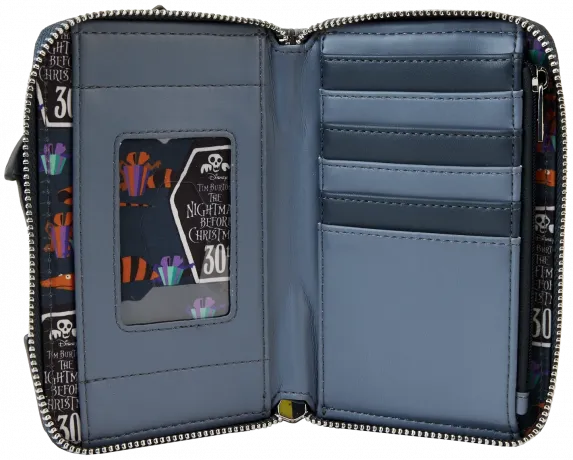 Portefeuille zippé Hôtel de Ville 30ème Anniversaire Loungefly