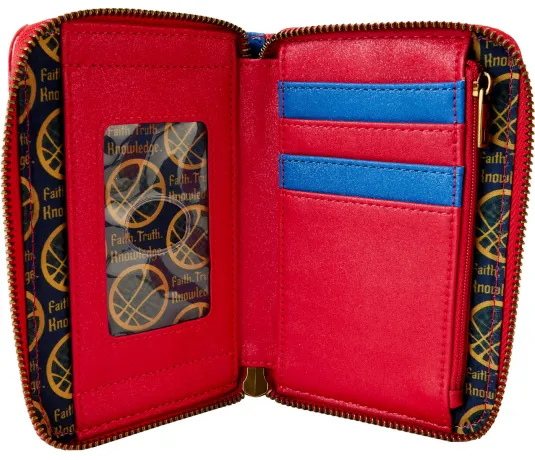 Portefeuille zippé Infinity Saga Métallique Docteur  Strange Cosplay Loungefly