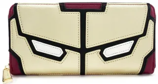 Portefeuille zippé Iron Man Cosplay Loungefly