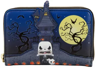 Portefeuille zippé Jack Skellington Glow Pop! by Loungefly Loungefly