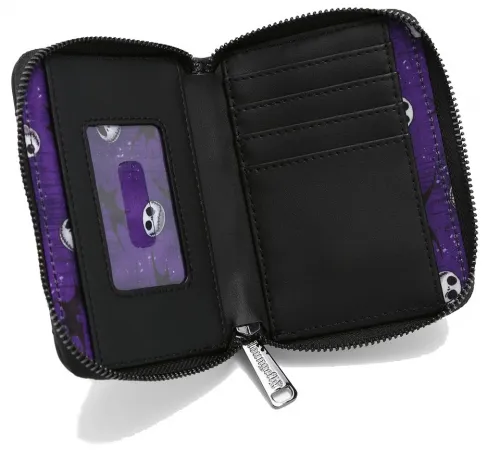 Portefeuille zippé Jack Skellington Matelassé Loungefly