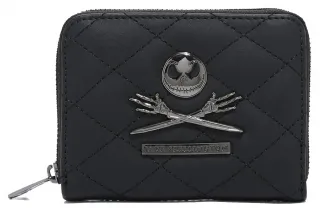 Portefeuille zippé Jack Skellington Matelassé Loungefly
