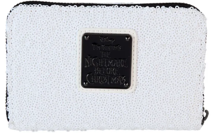 Portefeuille zippé Jack Skellington Sequin Cosplay Loungefly