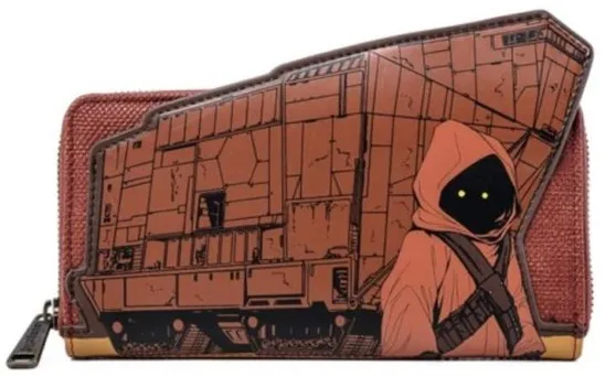 Portefeuille zippé Jawa Cosplay Loungefly