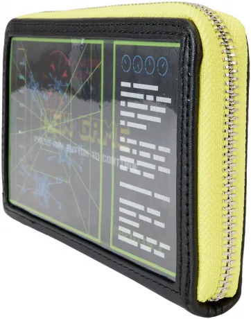 Portefeuille zippé Jeu Vidéo Vintage Lenticulaire Loungefly