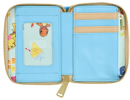 Portefeuille zippé Journée Plage Loungefly