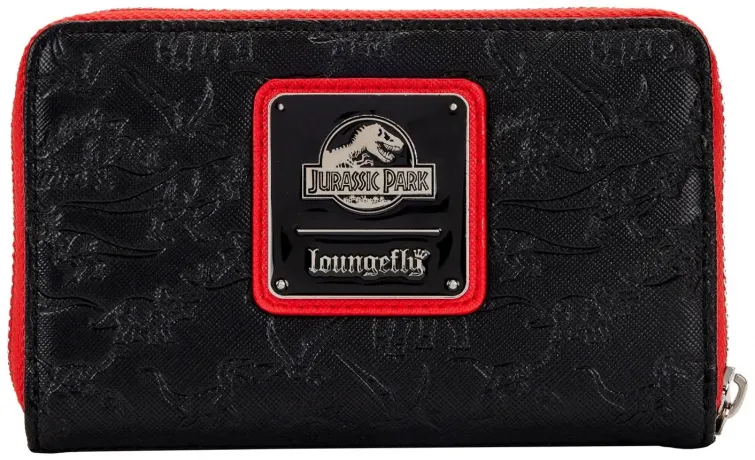 Portefeuille zippé Logo Jurassic Park Loungefly