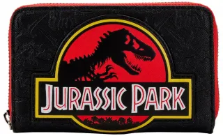 Portefeuille zippé Logo Jurassic Park Loungefly
