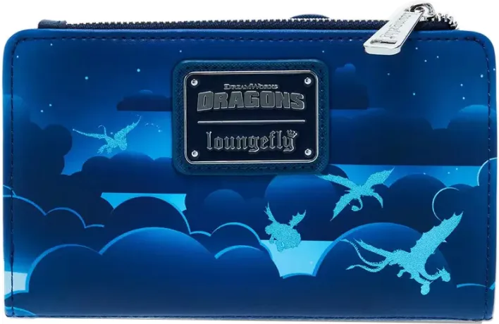 Portefeuille à pression Krokmou &amp; Furie Éclair Loungefly