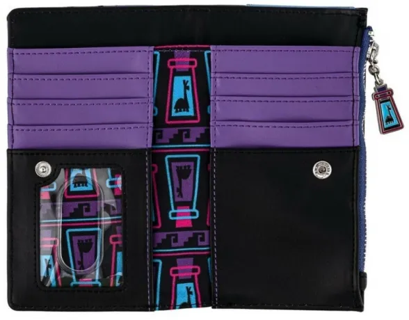 Portefeuille zippé Kuzco Yzma Cosplay Loungefly