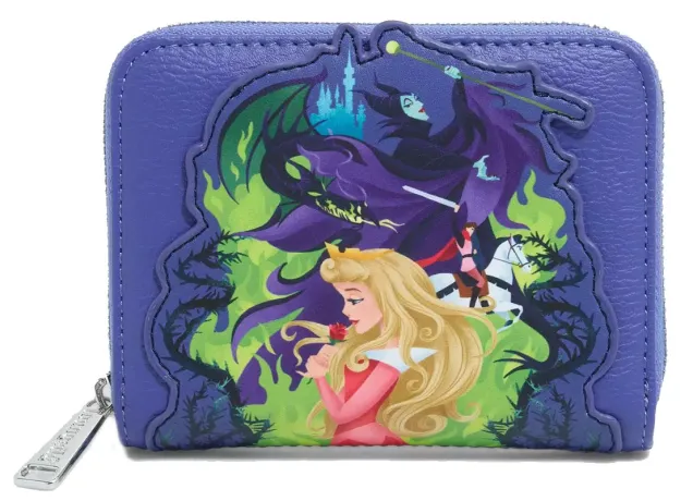 Portefeuille zippé La Belle au Bois Dormant Portrait Loungefly