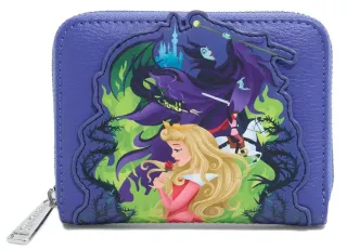 Portefeuille zippé La Belle au Bois Dormant Portrait Loungefly