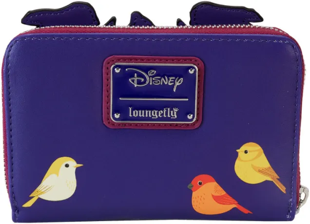 Portefeuille zippé la Bête avec les Oiseaux Cosplay Loungefly