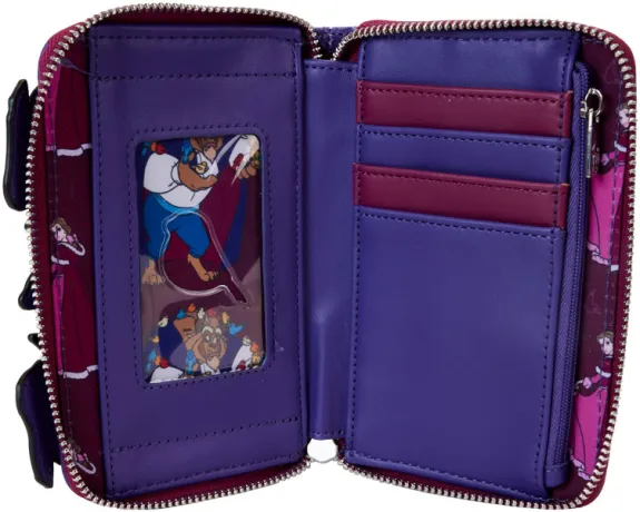 Portefeuille zippé la Bête avec les Oiseaux Cosplay Loungefly