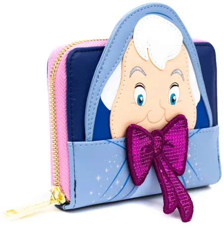 Portefeuille zippé La Fée Marraine Cosplay Loungefly