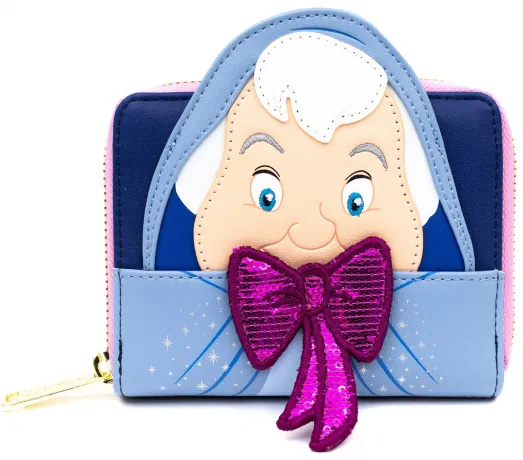 Portefeuille zippé La Fée Marraine Cosplay Loungefly