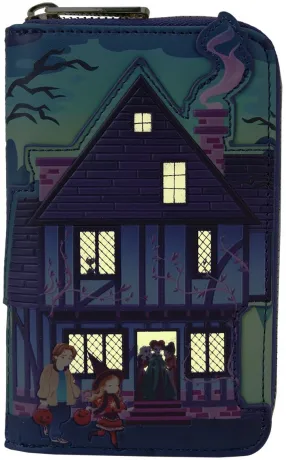 Portefeuille zippé La Maison des Sœurs Sanderson Glow Loungefly