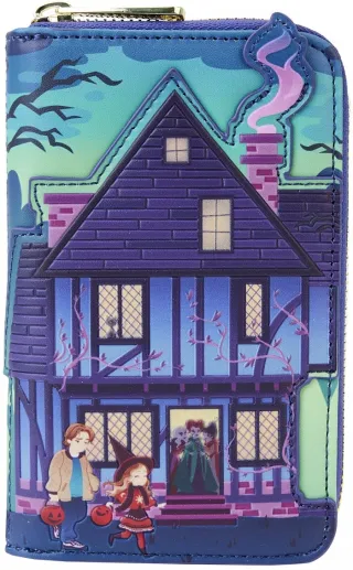 Portefeuille zippé La Maison des Sœurs Sanderson Glow Loungefly