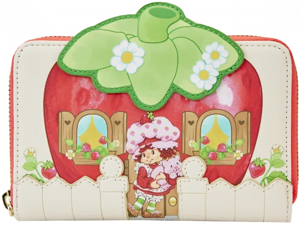 Portefeuille zippé La Maison Fraise Loungefly