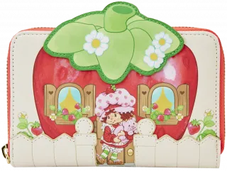 Portefeuille zippé La Maison Fraise Loungefly