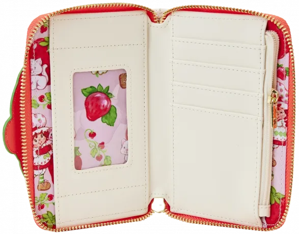 Portefeuille zippé La Maison Fraise Loungefly