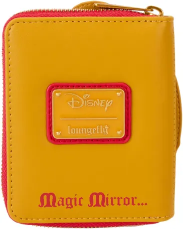 Portefeuille zippé la Méchante Reine Miroir Lenticulaire Loungefly