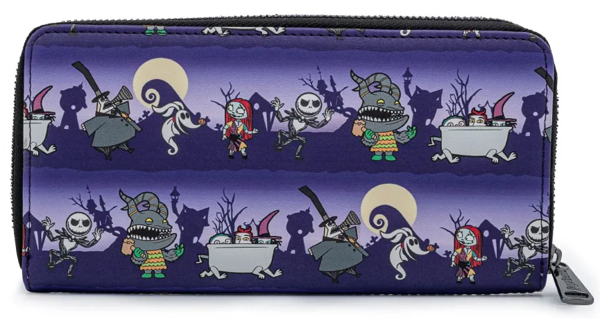 Portefeuille zippé Parade d&#039;Halloween Loungefly