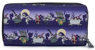 Portefeuille zippé Parade d&#039;Halloween Loungefly