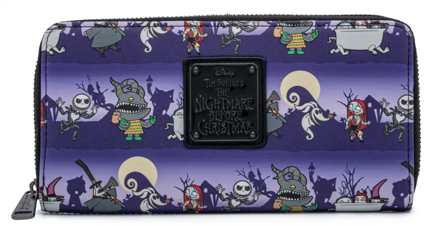 Portefeuille zippé Parade d&#039;Halloween Loungefly