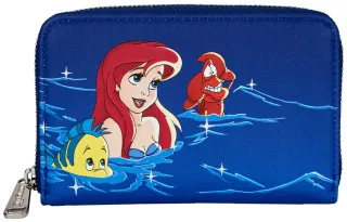 Portefeuille zippé Ariel Feux d&#039;Artifice Glow Loungefly