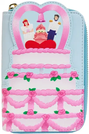 Portefeuille zippé Gâteau de Mariage Loungefly