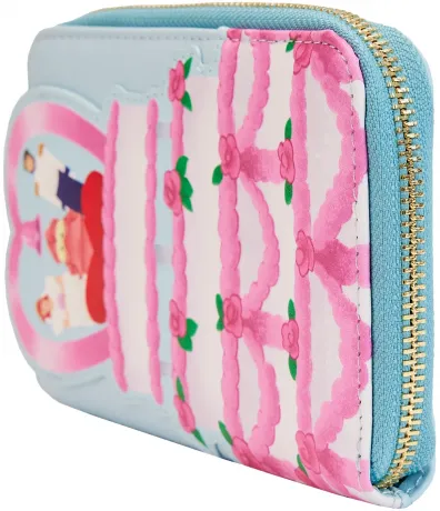 Portefeuille zippé Gâteau de Mariage Loungefly